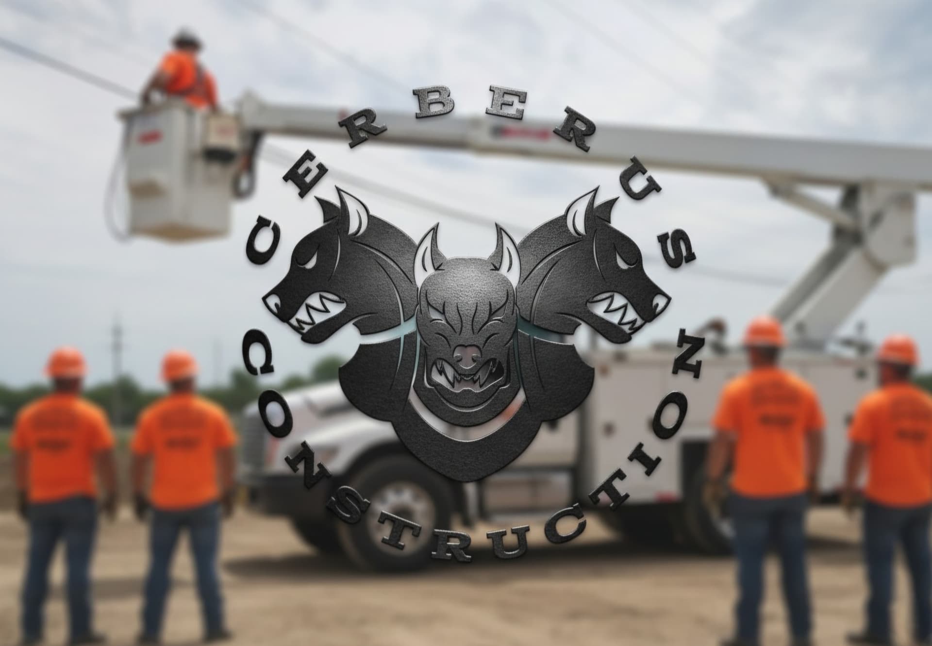 Cerberus Construction crew and equipment on jobsite in East Texas